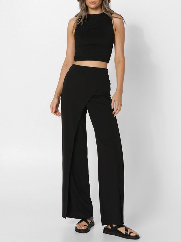 LOST IN LUNAR Leone Wrap Tie Pant