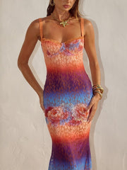 RUNAWAY THE LABEL Serina Lace Maxi Dress