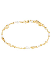 PILGRIM Sloan Pearl Ankle Chain