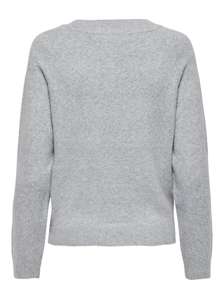 ONLY Rica Knit Crewneck Pullover Sweater