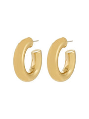 PILGRIM Phase Large Hoop Earrings