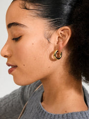 PILGRIM Phase Large Hoop Earrings
