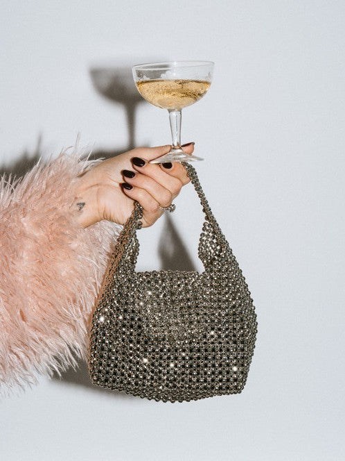 BRUNETTE THE LABEL Crystal Handbag