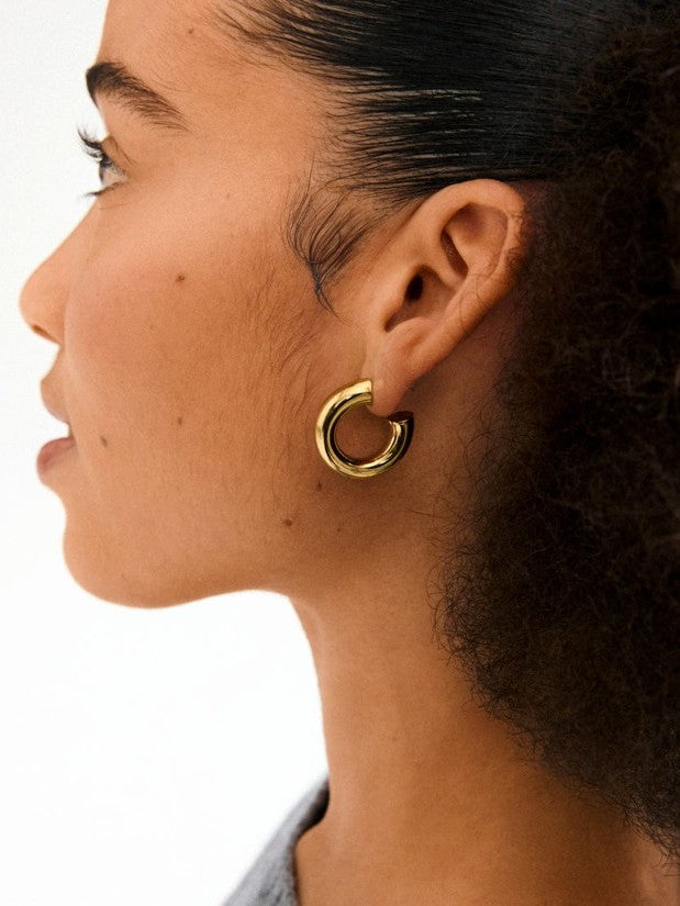 PILGRIM Phase Large Hoop Earrings