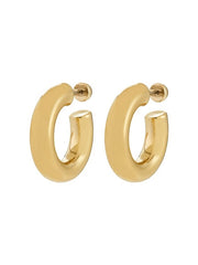PILGRIM Phase Large Hoop Earrings