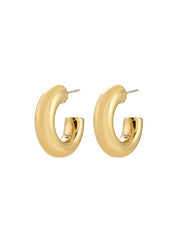 PILGRIM Phase Small Hoop Earrings