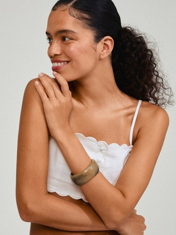 PILGRIM Aase Maxi Bangle Bracelet
