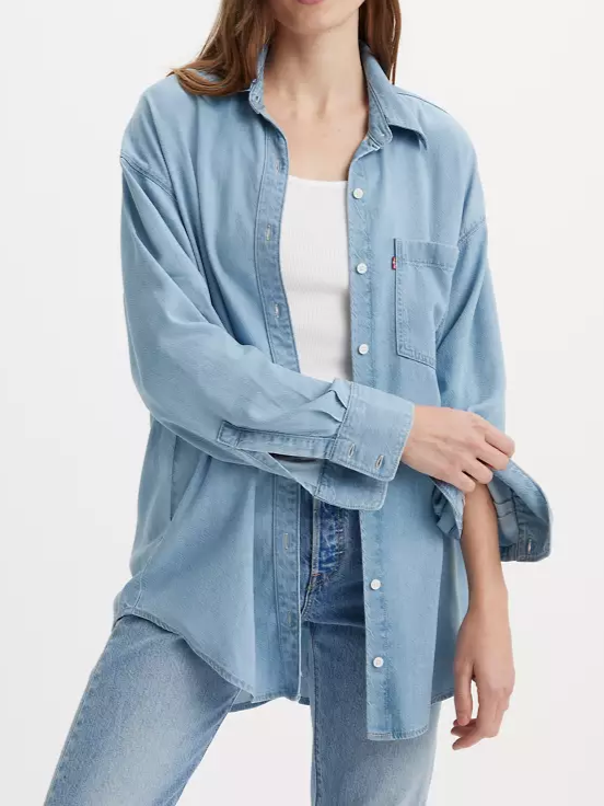 LEVI'S Lola Denim Button Up Shirt