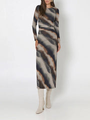 MADISON THE LABEL Macey Printed Maxi Dress