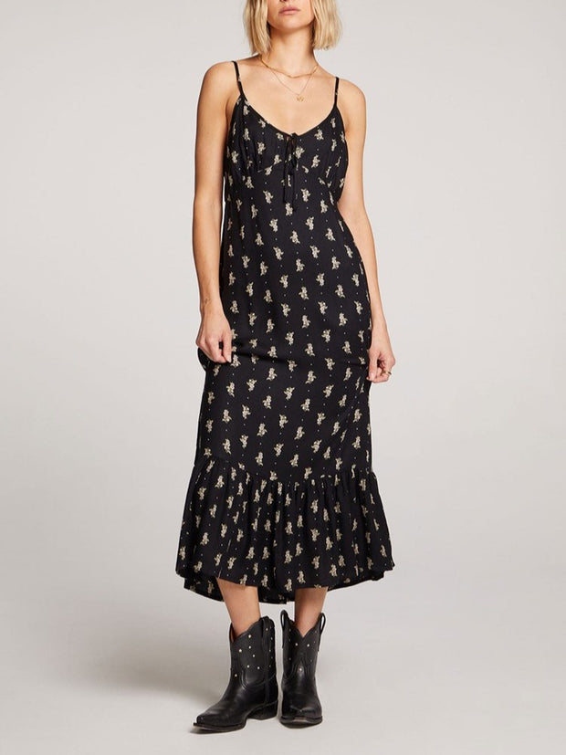 SALTWATER LUXE Enzo Floral Midi Dress