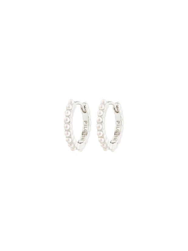 PILGRIM Kalia Pearl Hoop Earrings