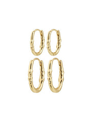 PILGRIM Sense 2-in-1 Hoop Earrings