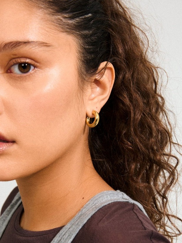 PILGRIM Phase Small Hoop Earrings