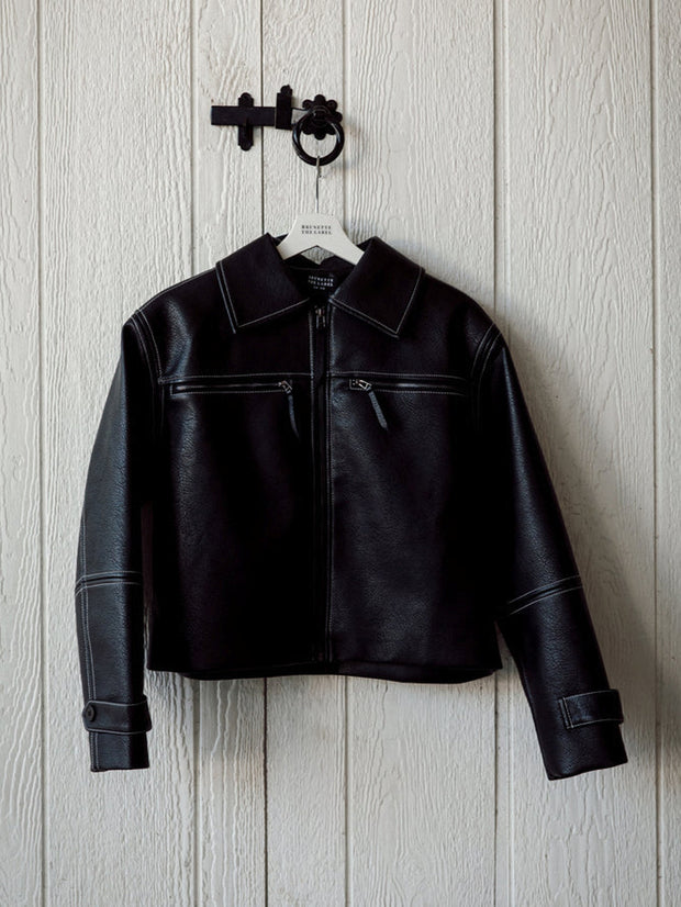 BRUNETTE THE LABEL Motorbike Jacket