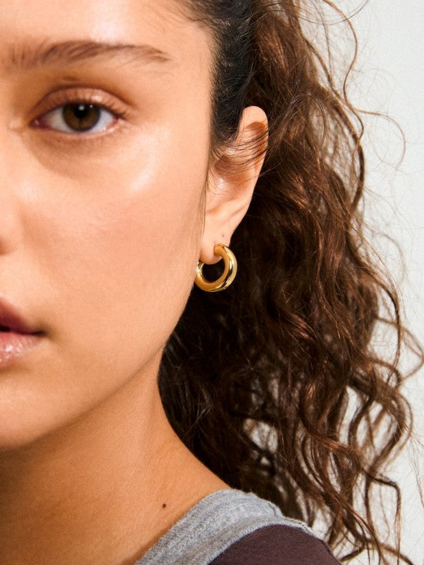 PILGRIM Phase Small Hoop Earrings