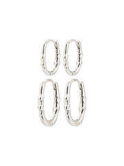 PILGRIM Sense 2-in-1 Hoop Earrings