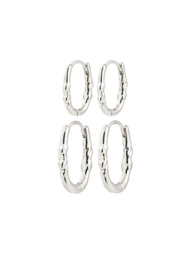 PILGRIM Sense 2-in-1 Hoop Earrings