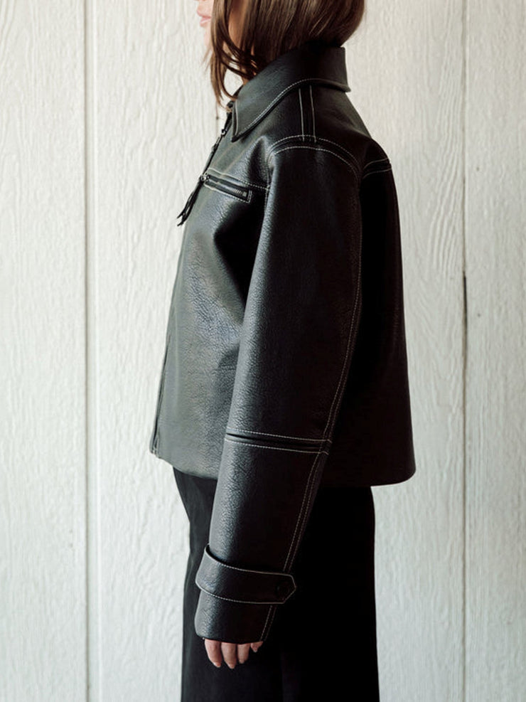 BRUNETTE THE LABEL Motorbike Jacket