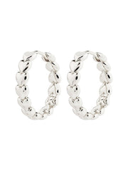 PILGRIM Maeve Heart Hoop Earrings