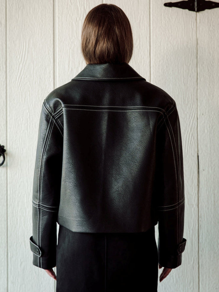 BRUNETTE THE LABEL Motorbike Jacket