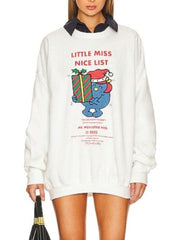 THE LAUNDRY ROOM Little Miss Nice List Sweatshirt