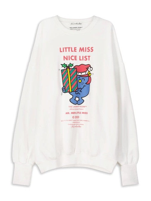 THE LAUNDRY ROOM Little Miss Nice List Sweatshirt