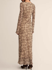 Z SUPPLY Campbell Floral Long Sleeve Maxi Dress