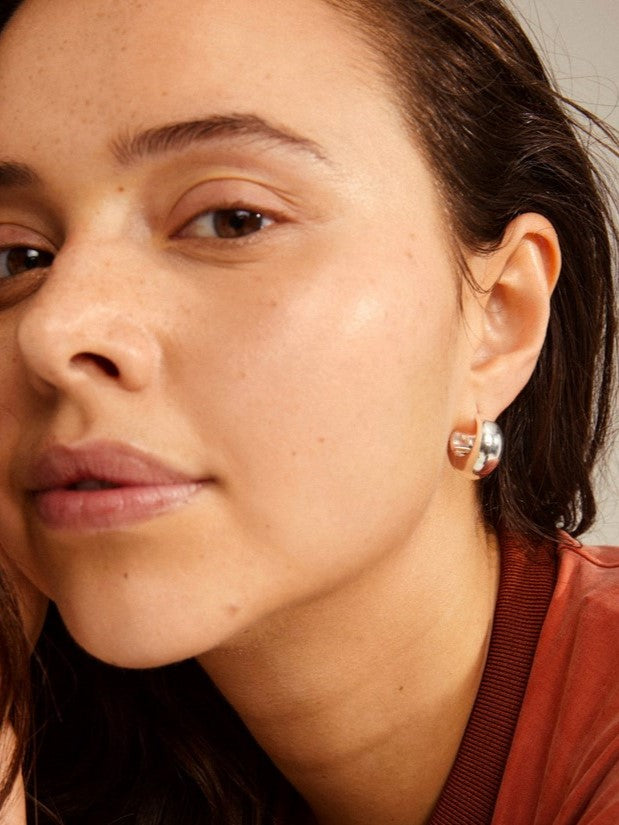 PILGRIM Ioanna Chunky Hoop Earrings