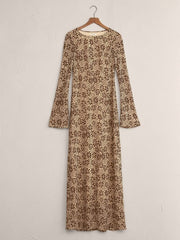 Z SUPPLY Campbell Floral Long Sleeve Maxi Dress