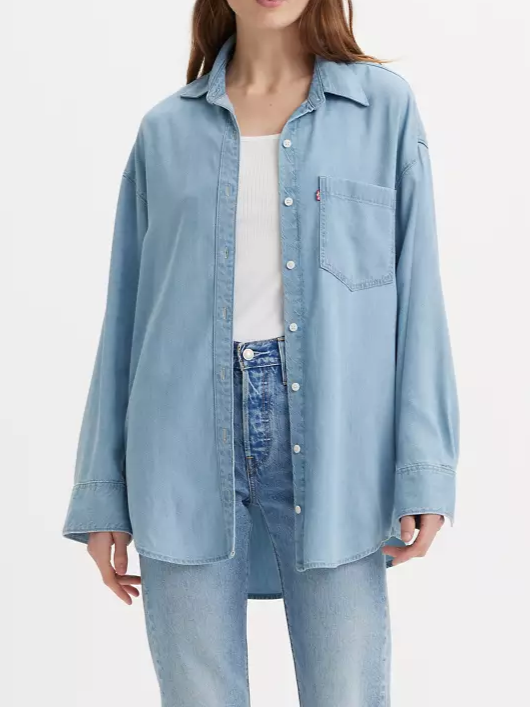 LEVI'S Lola Denim Button Up Shirt