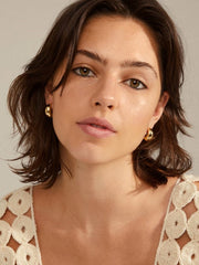 PILGRIM Ioanna Chunky Hoop Earrings