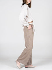 C'EST MOI Double Waist Tie Front Pant