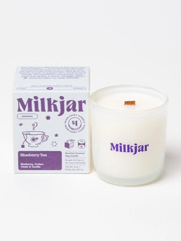 MILK JAR CANDLE CO 8oz Candle