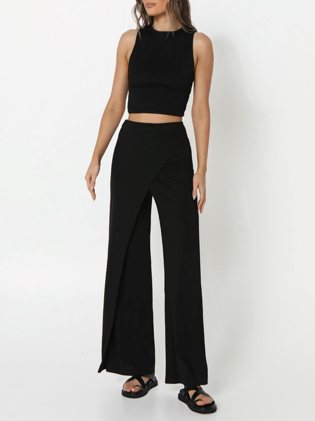 LOST IN LUNAR Leone Wrap Tie Pant