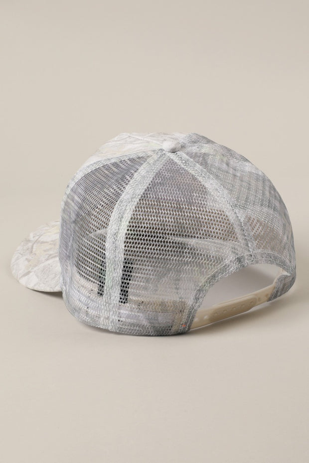 27 Cowboys Club Camo Trucker Hat