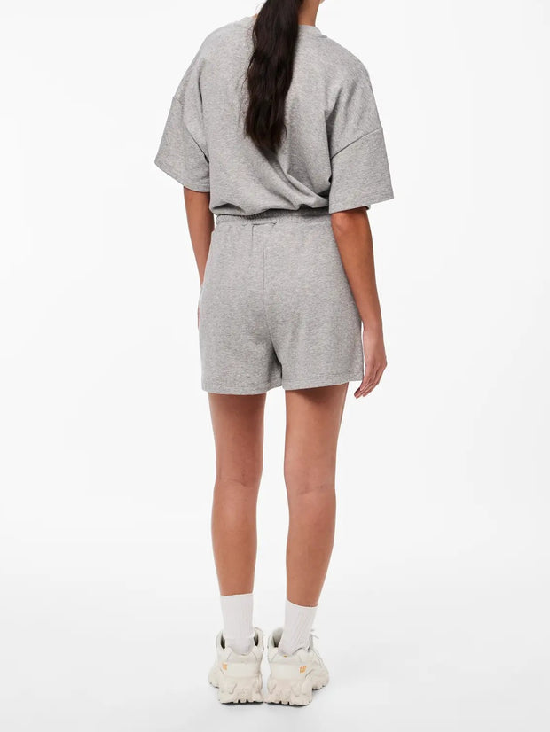 PIECES High Waisted Sweat Shorts