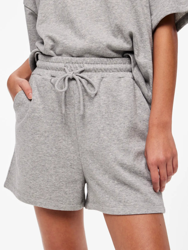 PIECES High Waisted Sweat Shorts