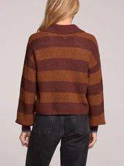 SALTWATER LUXE Britta Striped Sweater