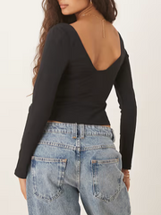 FREE PEOPLE Duo Corset Long Sleeve