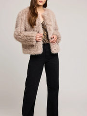 GENTLE FAWN Uma Faux Fur Jacket