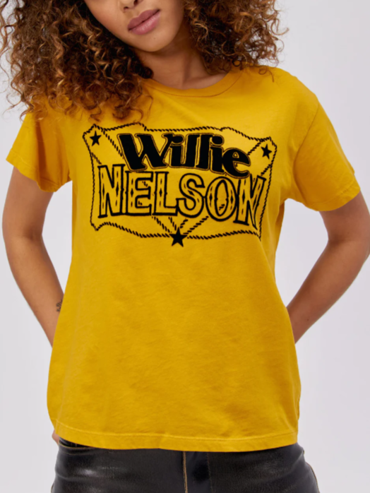 DAYDREAMER Willie Nelson Lasso Solo Tee