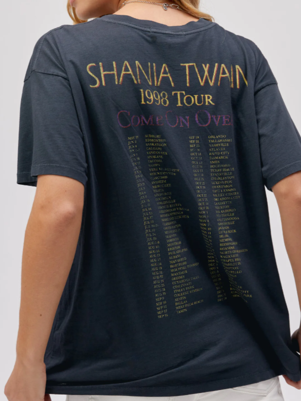 DAYDREAMER Shania Twain Come On Over 1988 Tour Merch Tee