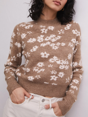 Z SUPPLY Tory Floral Sweater