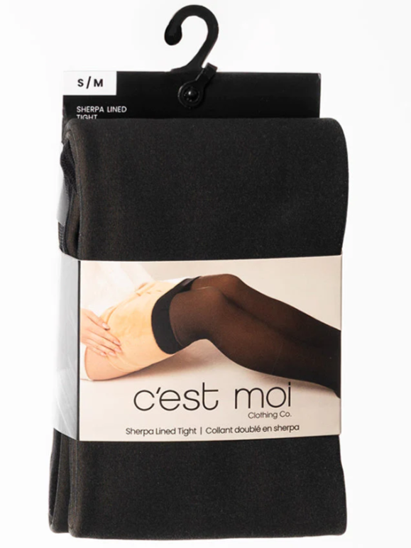 C'EST MOI Fleece Lined Tights