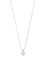 PILGRIM Beat Crystal Coin Necklace