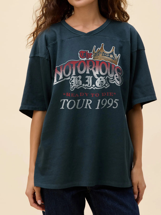 DAYDREAMER The Notorious B.I.G. Ready To Die Oversized Jersey Tee