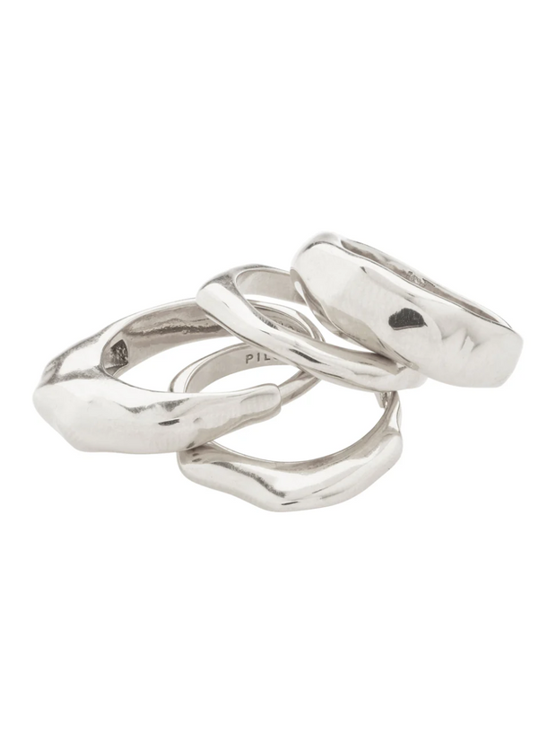 PILGRIM Asher 4-in-1 Ring Set