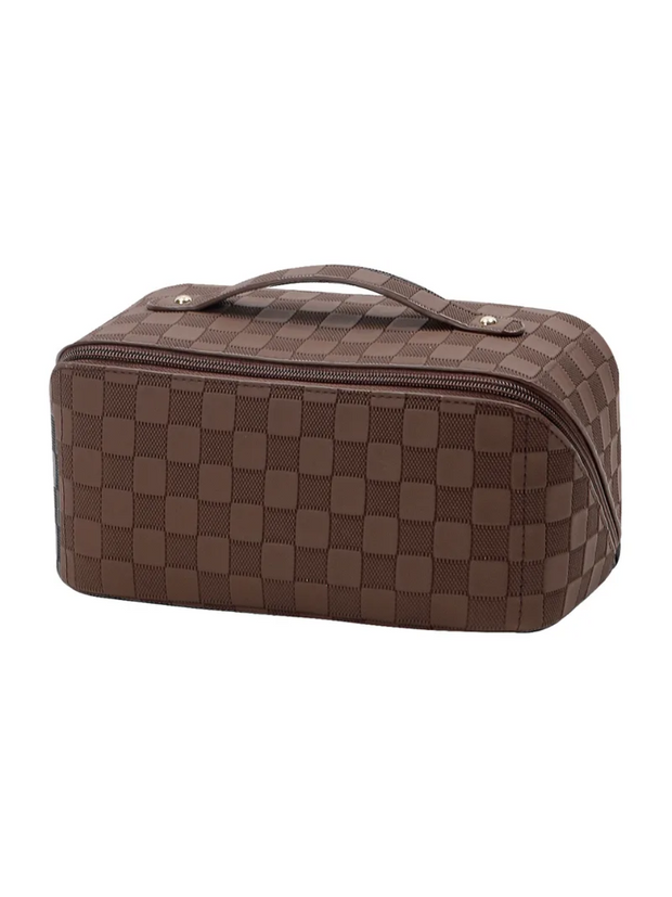 27 Checkered Cosmetic Case