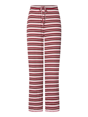 PIECES Toni High Waisted Ribbed Knit Pant