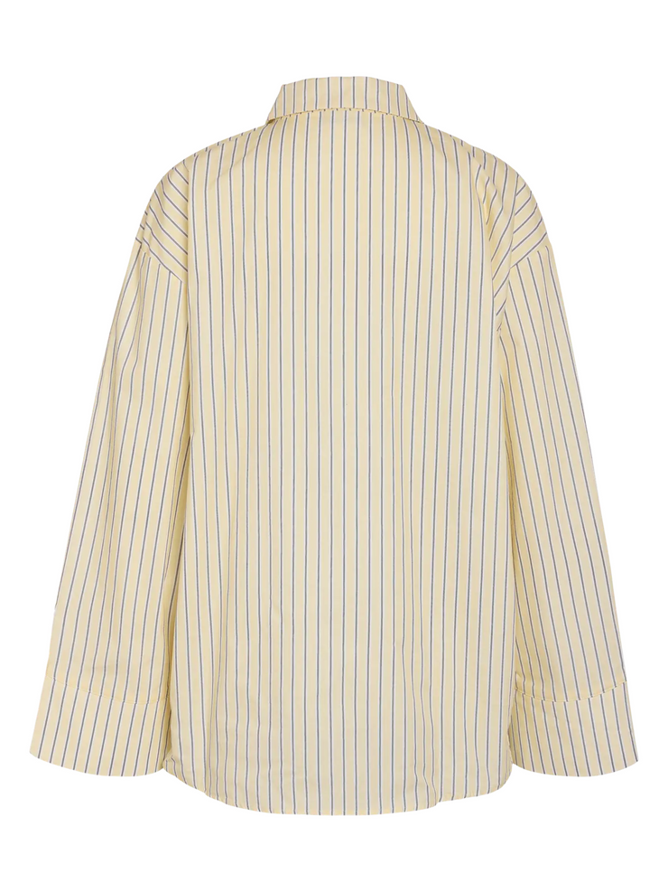 NOISY MAY Frida Striped Button Up Shirt